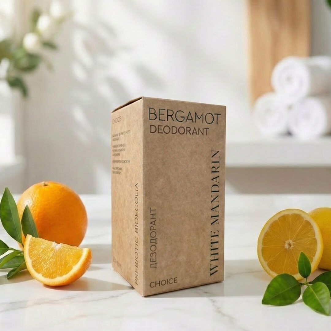 Подарунковий набір натуральної косметики «Цитрусовий Заряд» (для волосся і тіла)