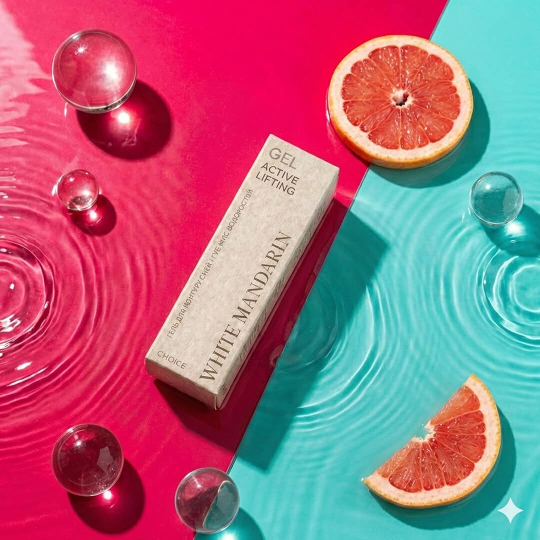 Подарунковий набір натуральної косметики White Mandarin для комплексного догляду за обличчям