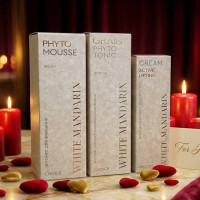 Подарунковий набір на День закоханих коханій «Вечір» комплексний ліфтинг-догляд за обличчям White Mandarin