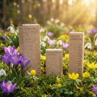 Подарунковий косметичний набір на 8 березня для жінки «Цитрусова енергія» для тіла White Mandarin