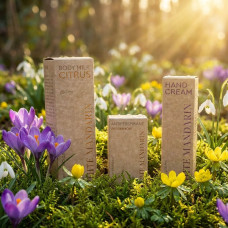 Подарунковий косметичний набір на 8 березня для жінки «Цитрусова енергія» для тіла White Mandarin