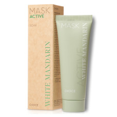 Маска для проблемної шкіри обличчя Mask Active WHITE MANDARIN