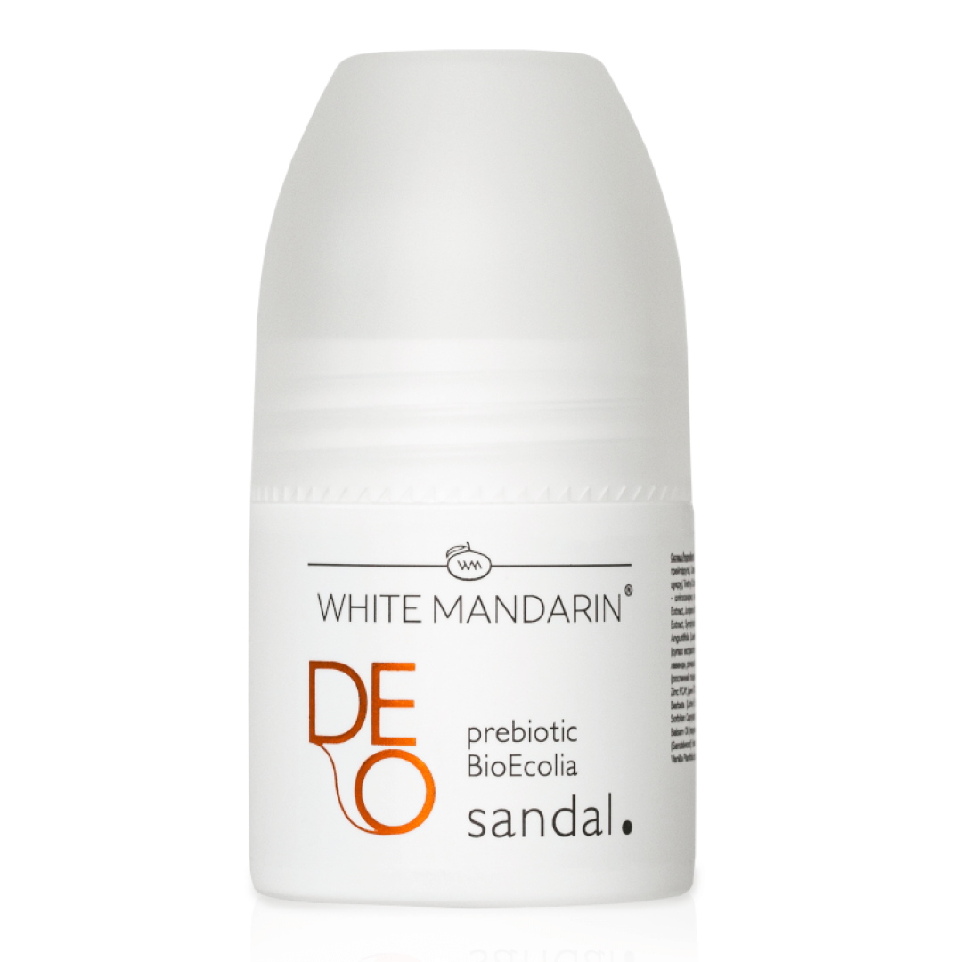 Натуральний дезодорант Сандал Sandal DEO WHITE MANDARIN (50 мл)