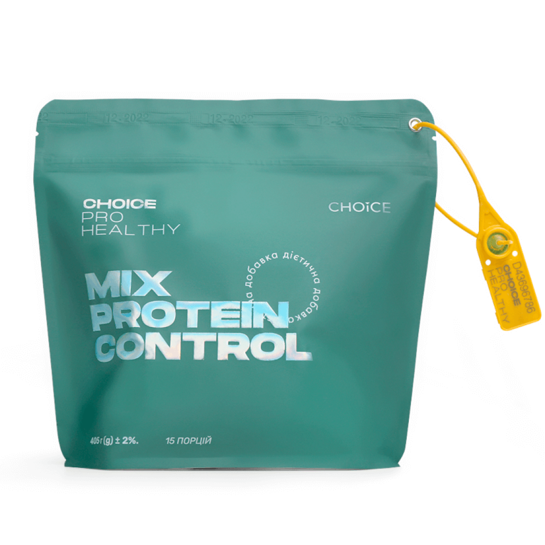 Протеиновый коктейль с концентрированным белком и пробиотиками Mix Protein Control Pro Healthy CHOICE (405 г)