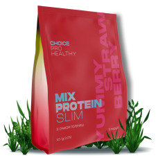 Жиросжигатель Низкокалорийный коктейль со вкусом клубники Mix Protein Slim Yummу Strawberry PRO HEALTHY CHOICE