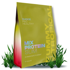 Жиросжигатель Низкокалорийный коктейль со вкусом манго и маракуйи Mix Protein Slim Yummу Tropical PRO HEALTHY CHOICE